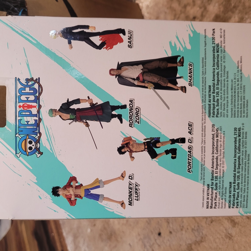Anime Heroes Shanks Action Figure - Picture 4 of 4